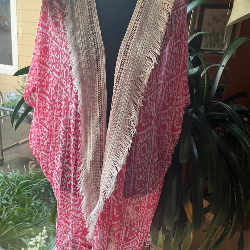 Fringed Kimono
